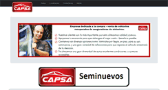 Desktop Screenshot of grupocapsa.net